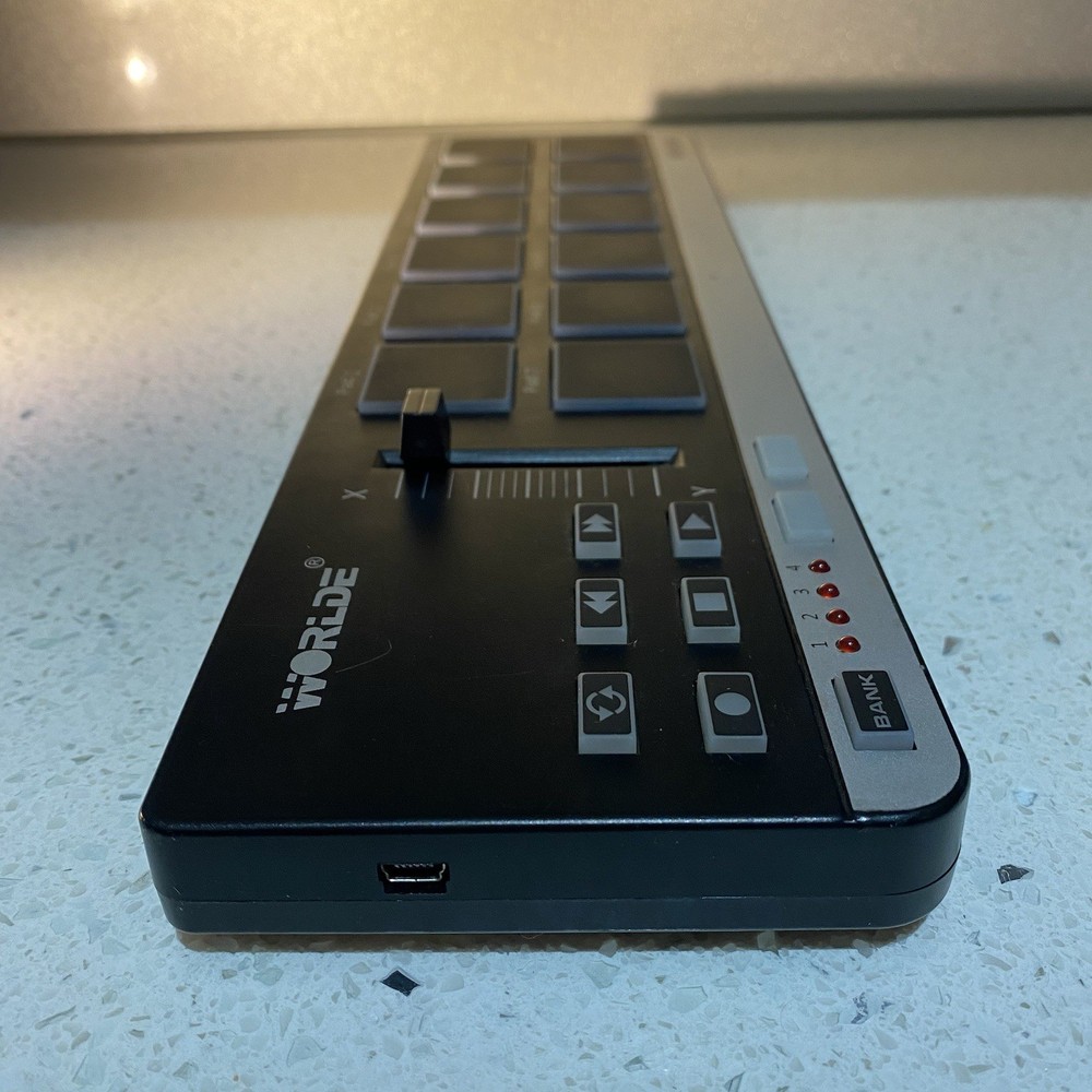 Worlde EasyPad.12 Portable Mini USB 12 Drum Pad MIDI Controller I3J8