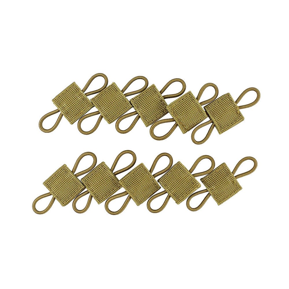 Tactical Molle System Backpack Attachment PTT Retainer Antenna Binding Buckle