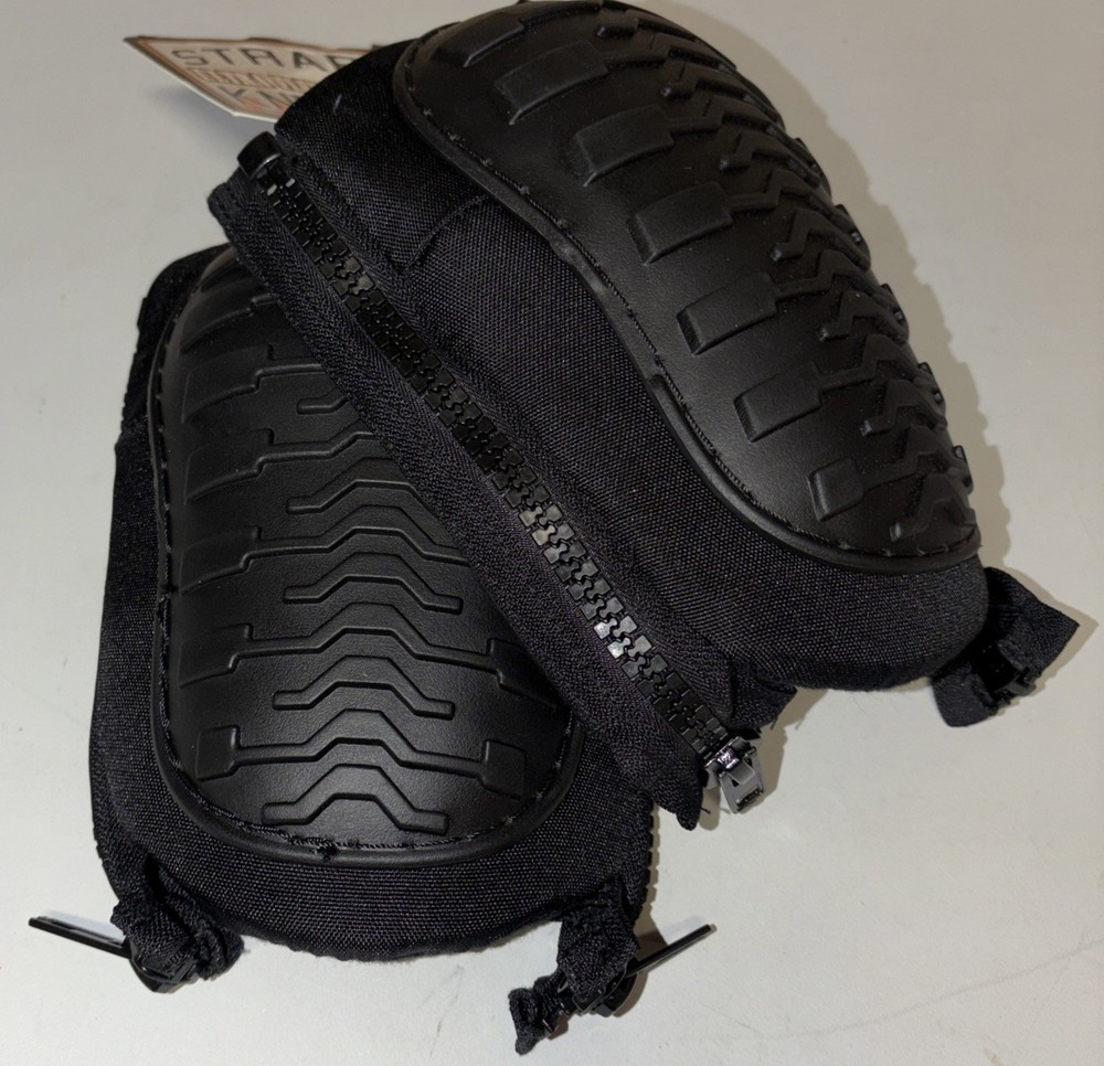 Stephens Strapless Knee Pads for Construction - Heavy Duty Soft Cap Design