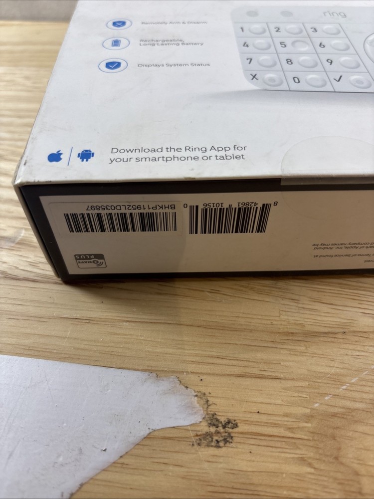 NEW Ring Keypad for Ring Alarm OPEN BOX