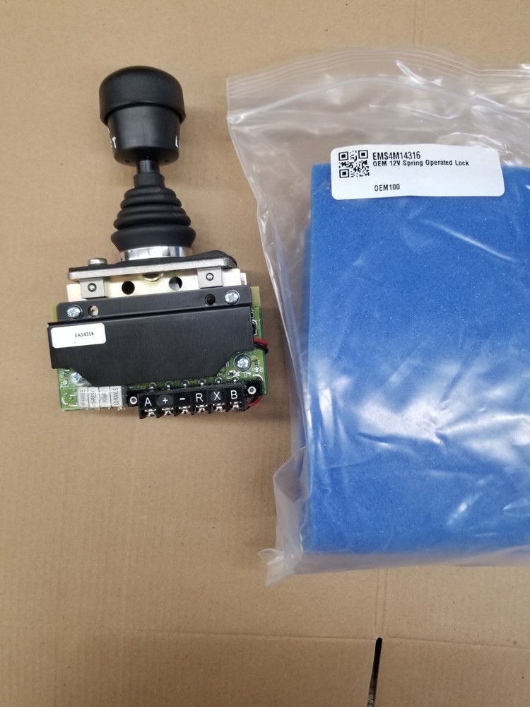 New OEM Controls EMS4M14316 Joystick Controller Single Axis XE85404 - No Box