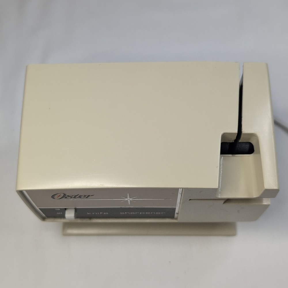 Vintage Oster Knife Sharpener # 511-06B Used Tested Good