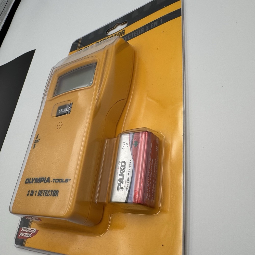Olympia tools 3 in 1 Detector (stud finder) New Sealed