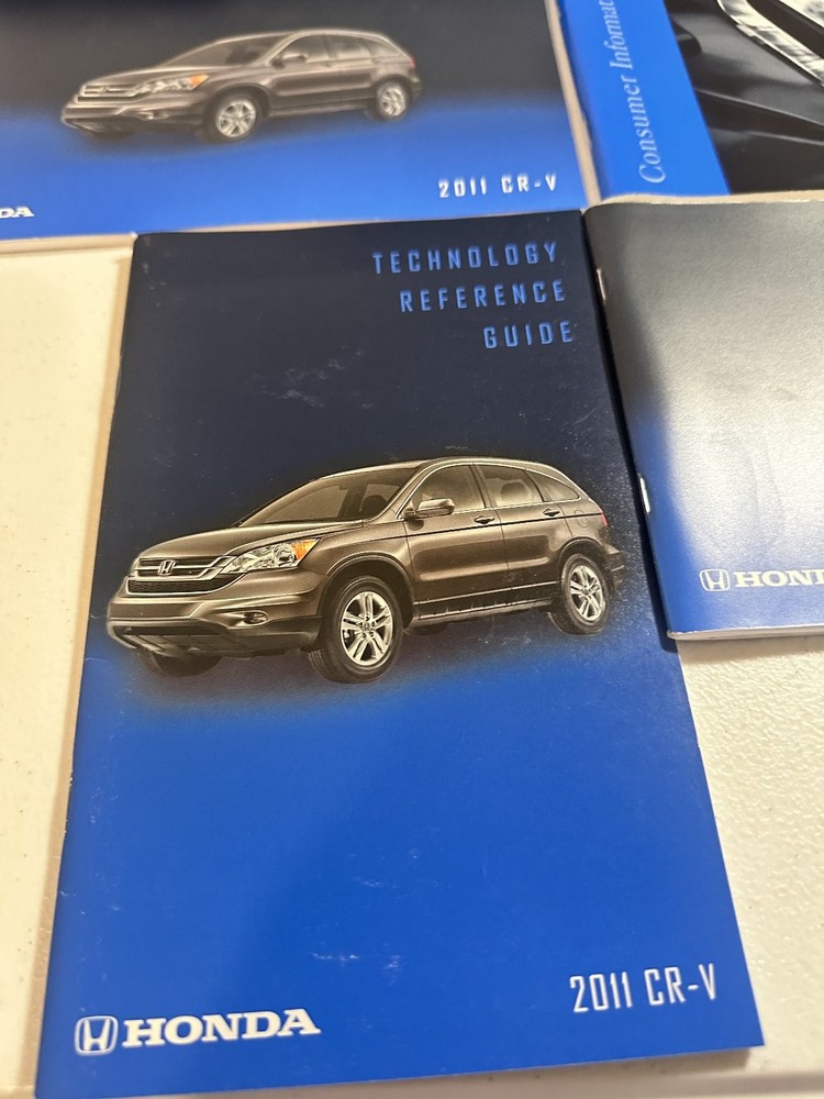 2011 Honda CR-V Owner's Manual Set