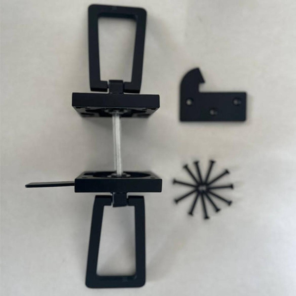 Double Sided Gate Latch Self Locking Gate Latch -13/16" for Pool Gate Balconies