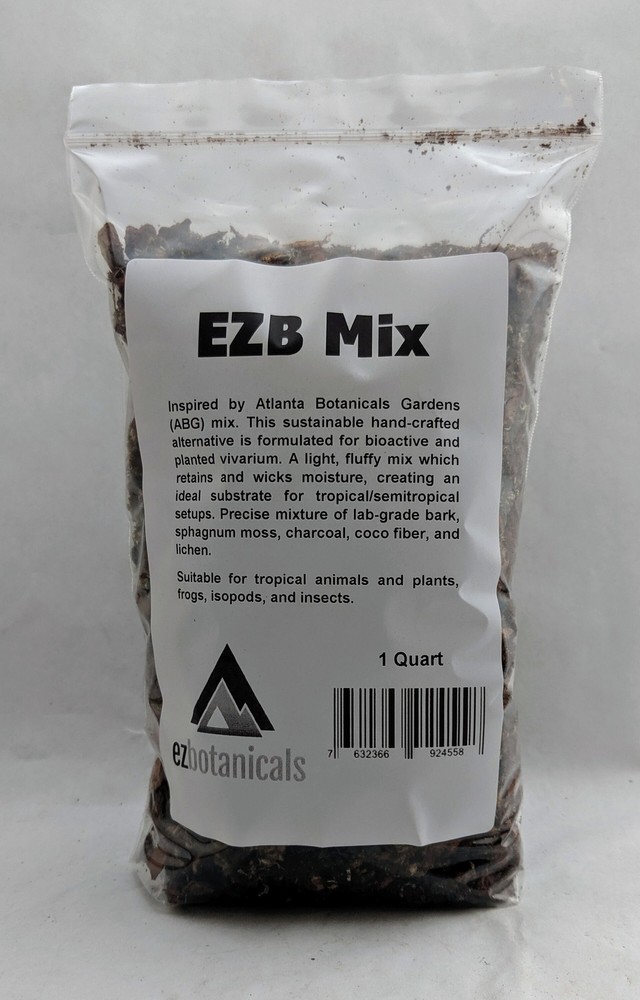 EZB Mix 8 Quart (ABG Style) for Hydroponic Gardening & Bioactive Tanks