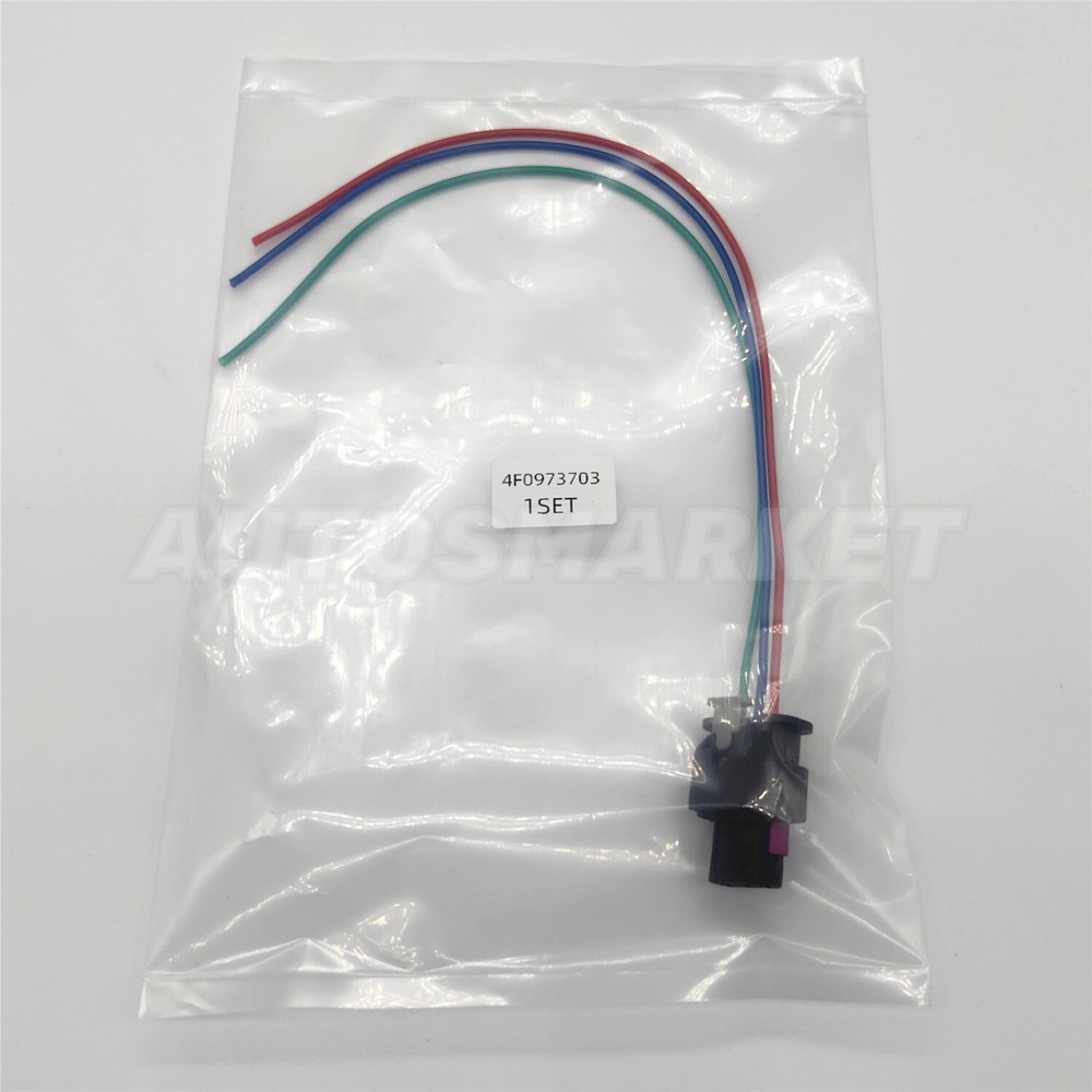 NMCON-03P Assembled For Harley Davidson 69201406 OEM 3 Wire Flat Connector Plug