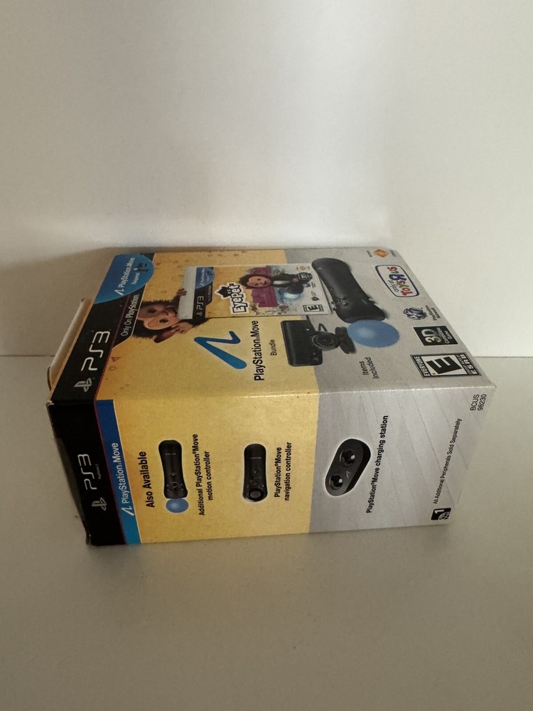 PlayStation 3 PS3 Eyepet Move Bundle With Eye Camera And Motion Controller
