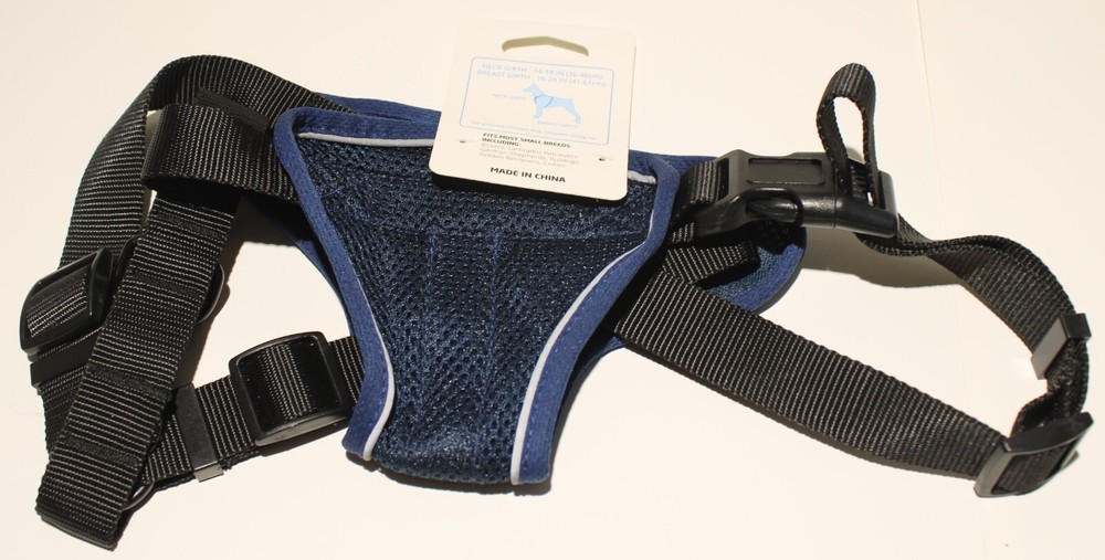 KhonsuPET Dog Harness LARGE Mesh Reflective Lightweight Breathable Adjustable