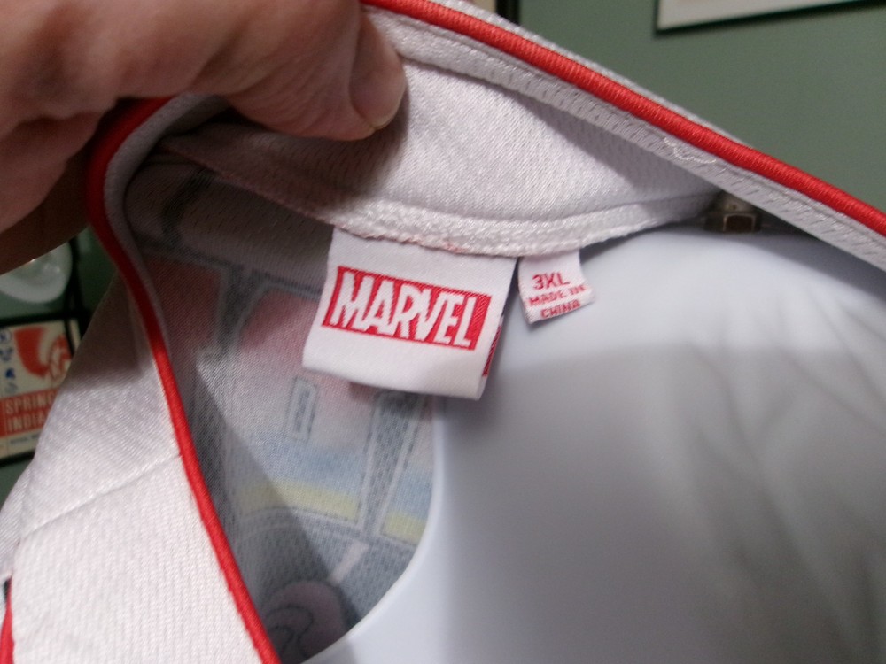 Marvel DEADPOOL Baseball Style Jersey 3XL. Great Looking