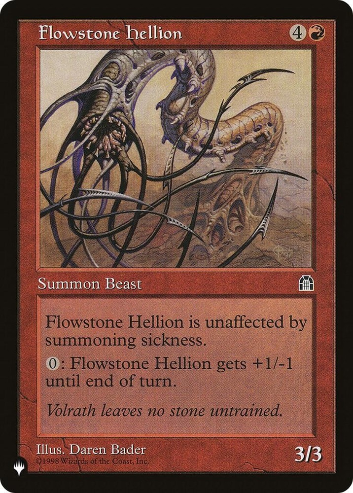 Flowstone Hellion The List Reprints MTG LP
