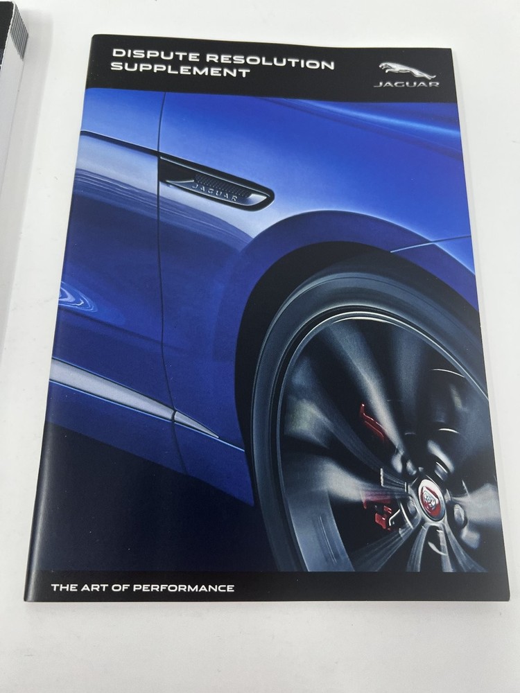 2016 Jaguar F-PACE Owners Manual OEM Complete Set
