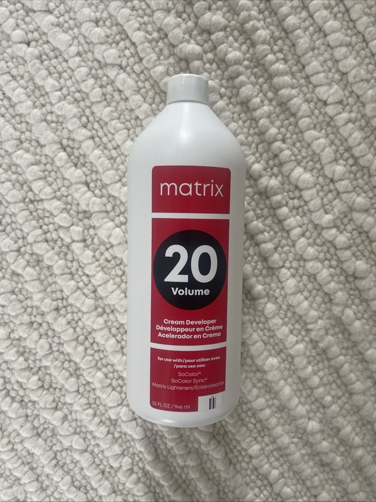 Matrix 20 volume cream developer 32 oz for Socolor Logics Light Reactions