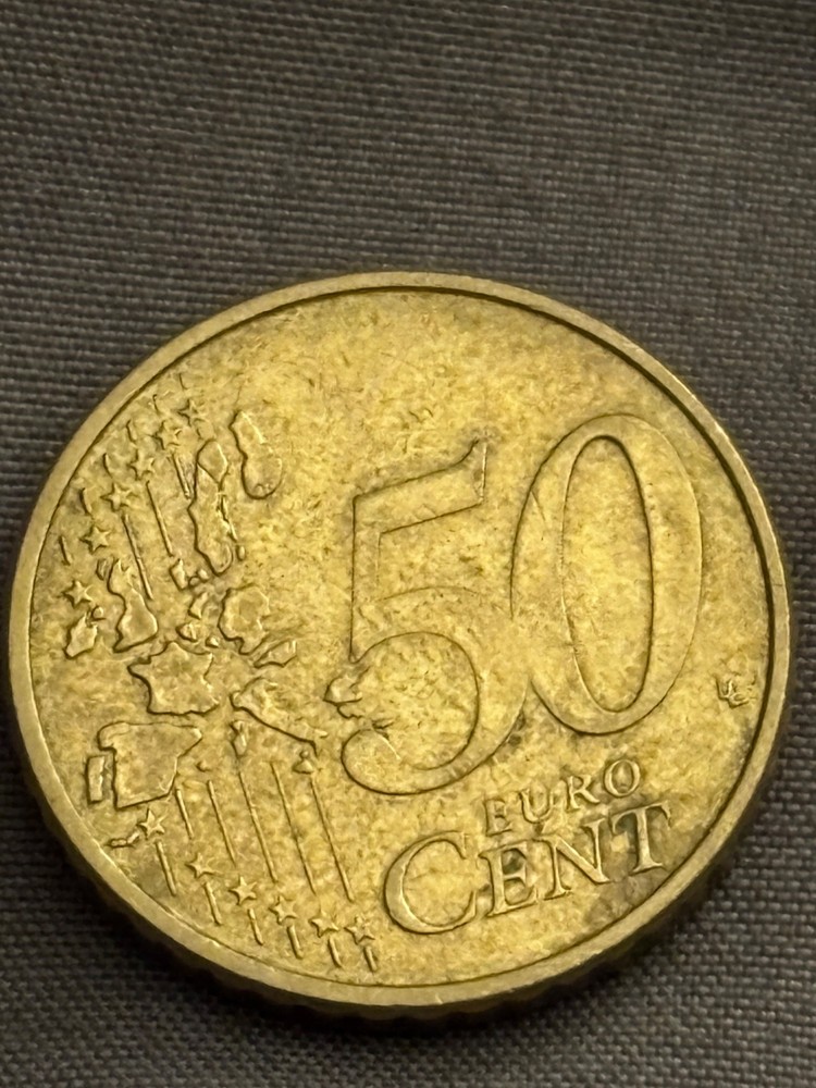 50 cent euro. 2002 G Rare!!