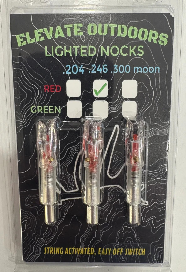 Elevate Outdoors Lighted Arrow Nocks 3pk