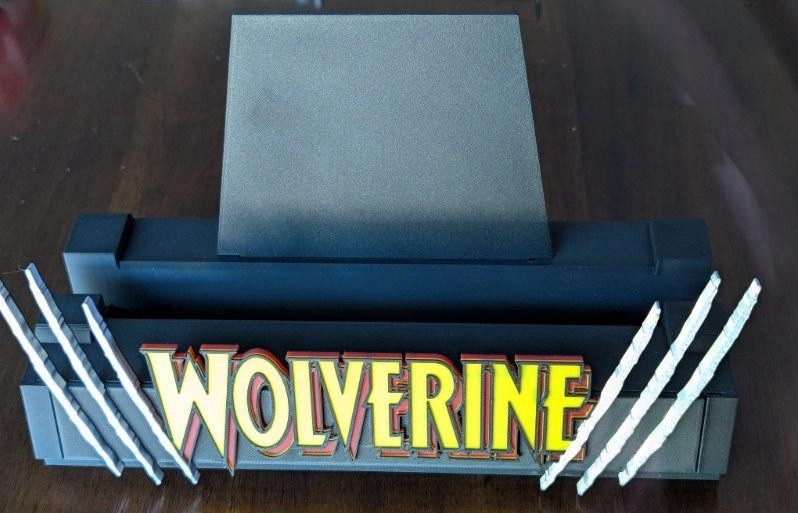 Wolverine Comic Book Display Stand for Graded CGC, CBCS, and Non-Graded Comics