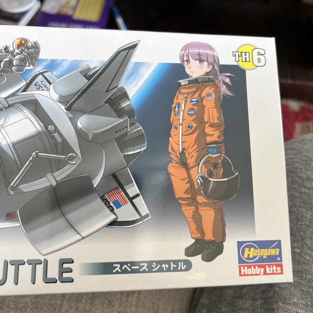 Hasegawa Eggplane Space Shuttle model kit