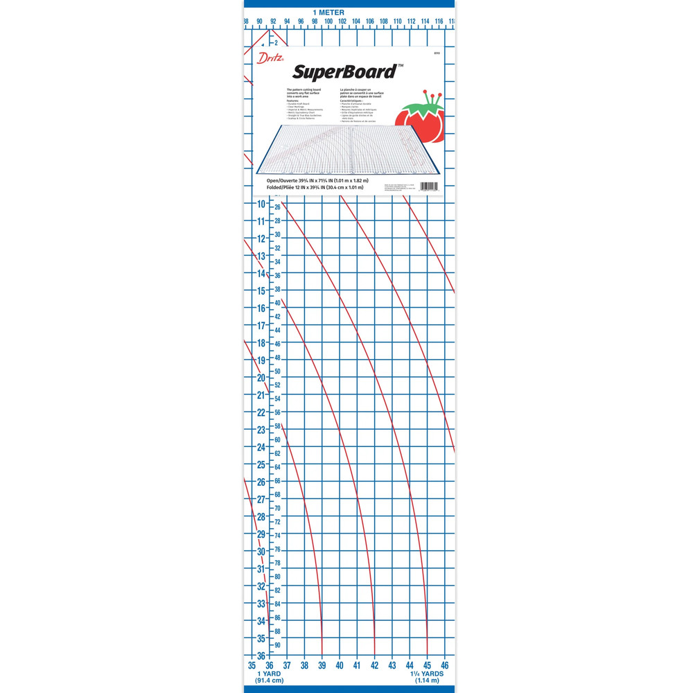 Foldable Superboard Cutting Mat Laminated Surface Portable Craft Cutting Board