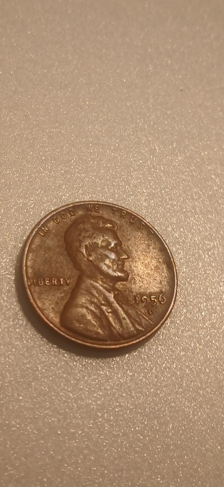 1956 D Double Die Obverse Penny