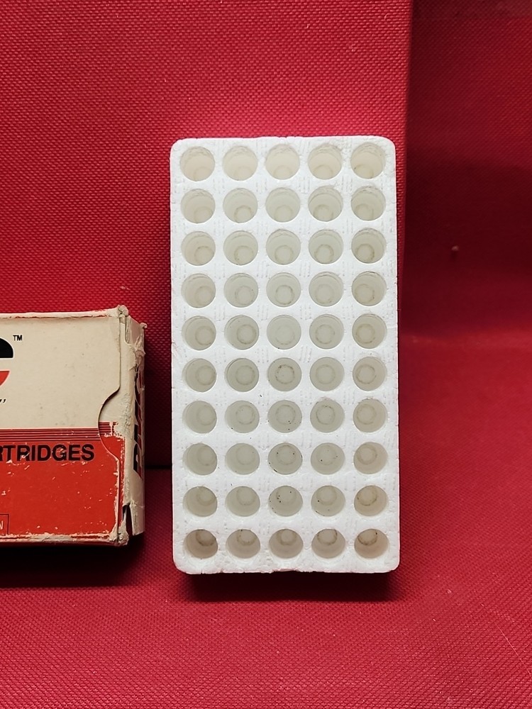 Vintage Original PMC .380 Auto / Automatic EMPTY Ammo Box With Styrofoam Insert!