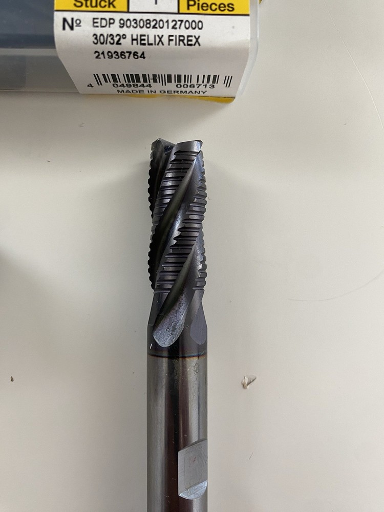 Guhring Solid Carbide 1/2X1/2X1-1/4 X3-1/2