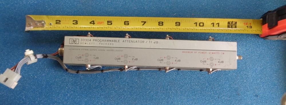 HP Agilent Keysight Programmable Attenuator HP 33304A  11dB