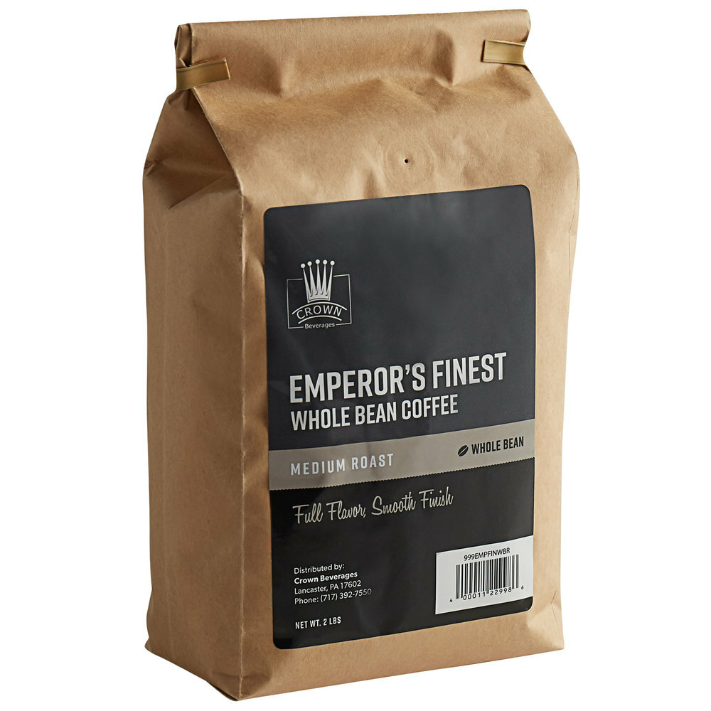 2 lb. Emperor's Finest Whole Bean Coffee