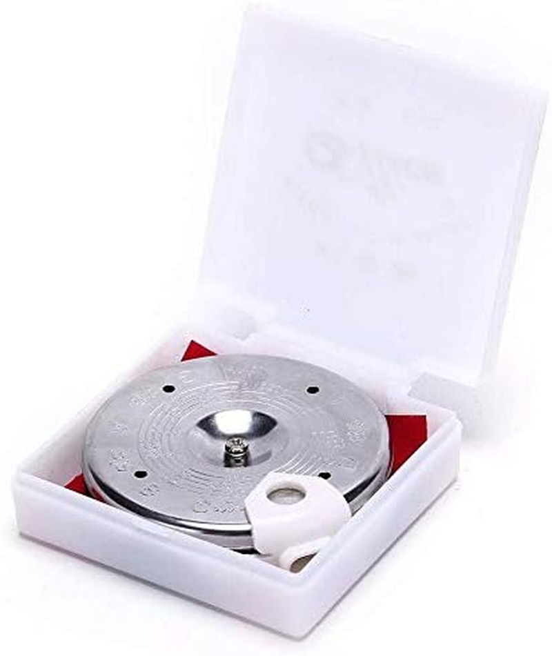 Pitch Pipe Tuner, 13 Chromatic Notes, Durable Chrome Plated Vocal Tuning Tool