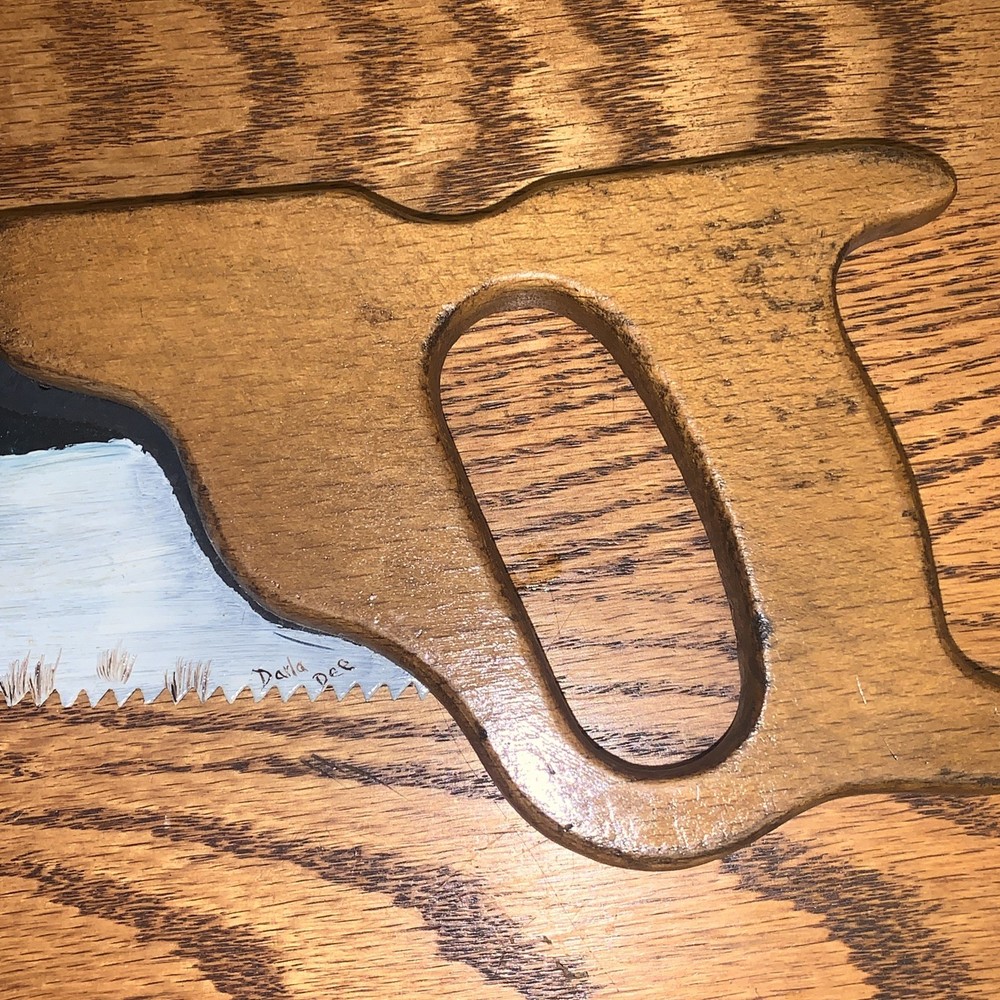 Darla Dee Hand Painted Saw