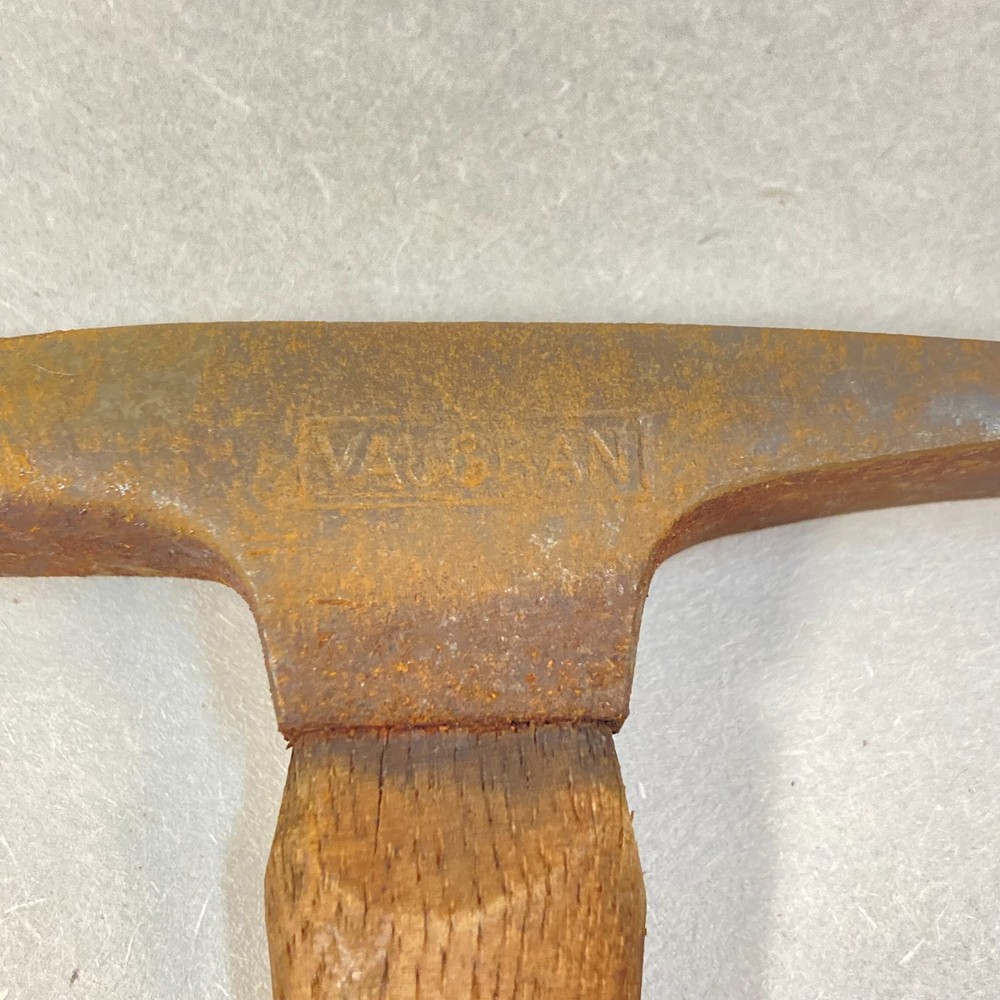Vintage Vaughan Tack Hammer Upholsterer Pattern Split Head Nail Tack Puller USA