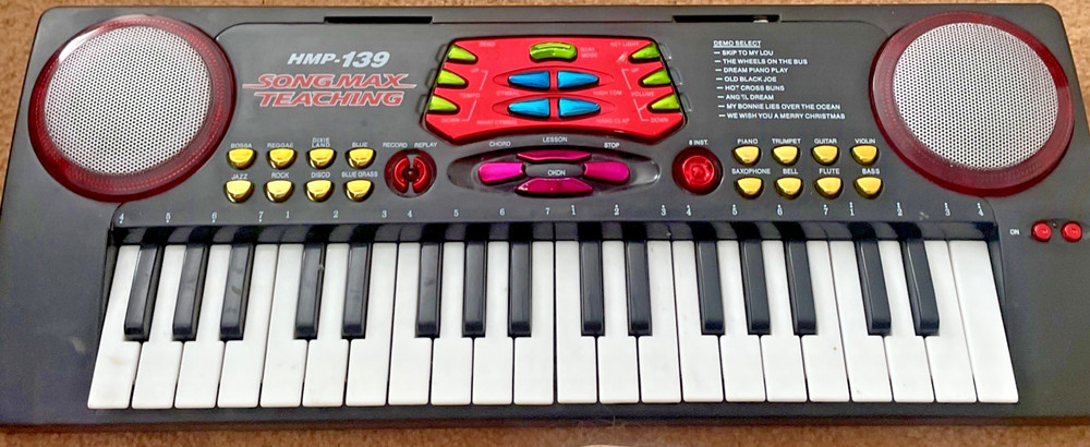 Songmax HMP 139 Teaching Keyboard Music Learning TESTED