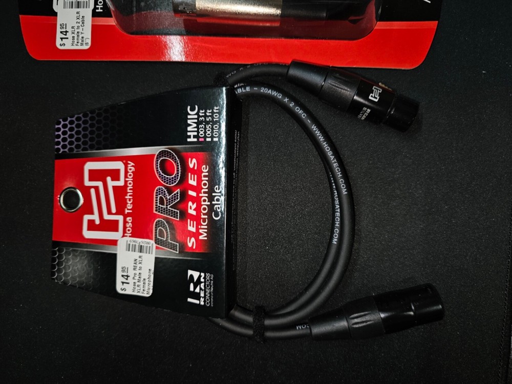 Audio cabels from Hosa Technology