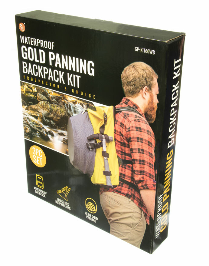 Gold Panning Backpack | WATERPROOF| Hiking Backpack | Prospector Gift | Panner