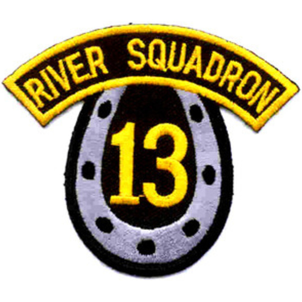 Rivron 13 River Assault Squadron Thirteen Patch Horseshoe