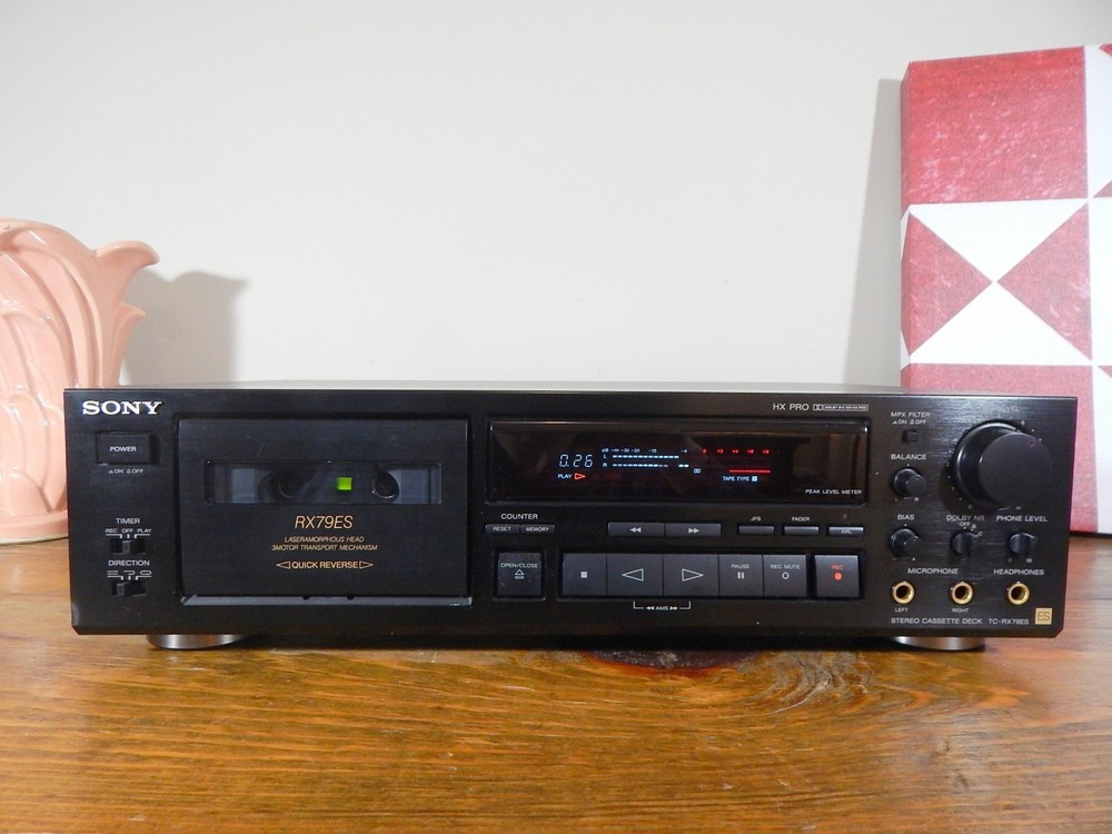 Sony TC-RX79ES High End Cassette Deck Dolby B ,C Serviced & Tested