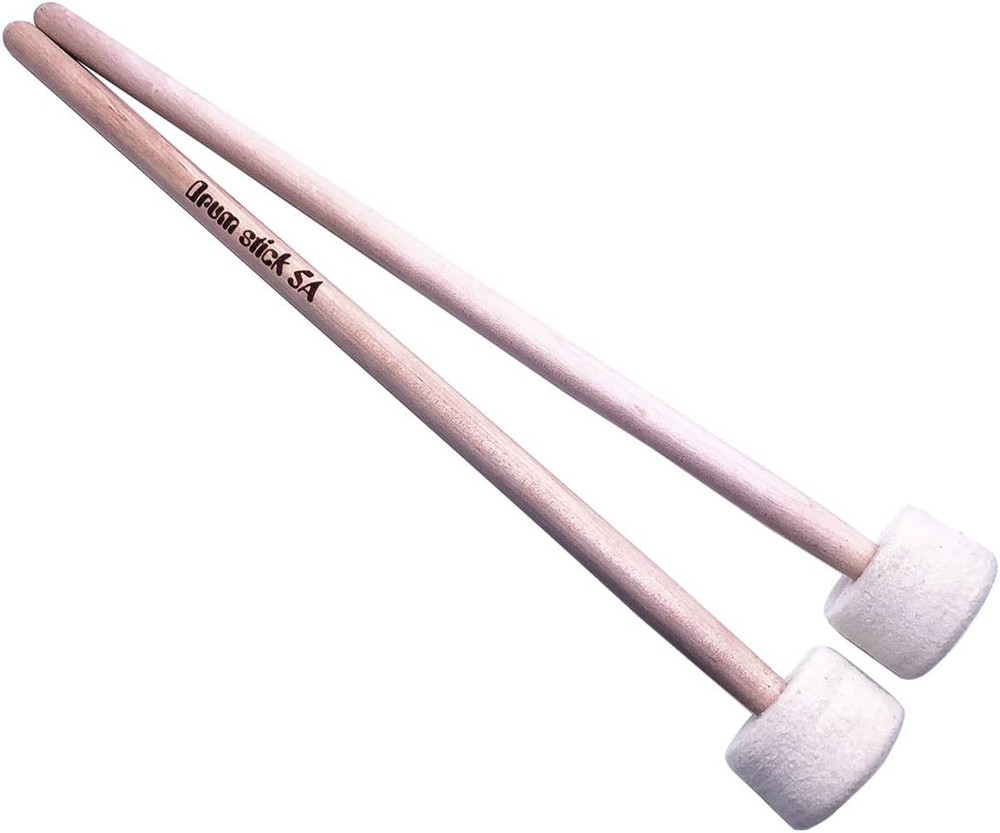 Drum Timpani Mallet 15 Inch Percussion Mallets Sticks Felt Mallet with Maple Han