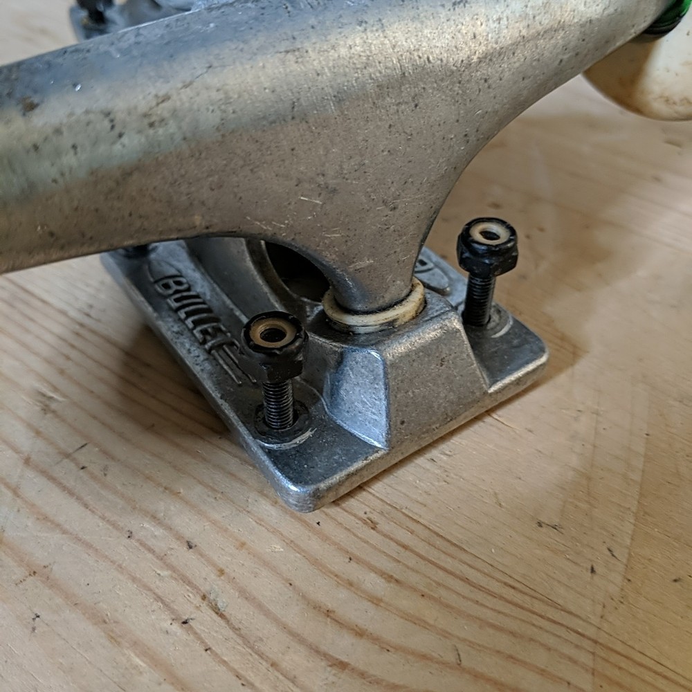 Bullet skateboard trucks with wheels 5"