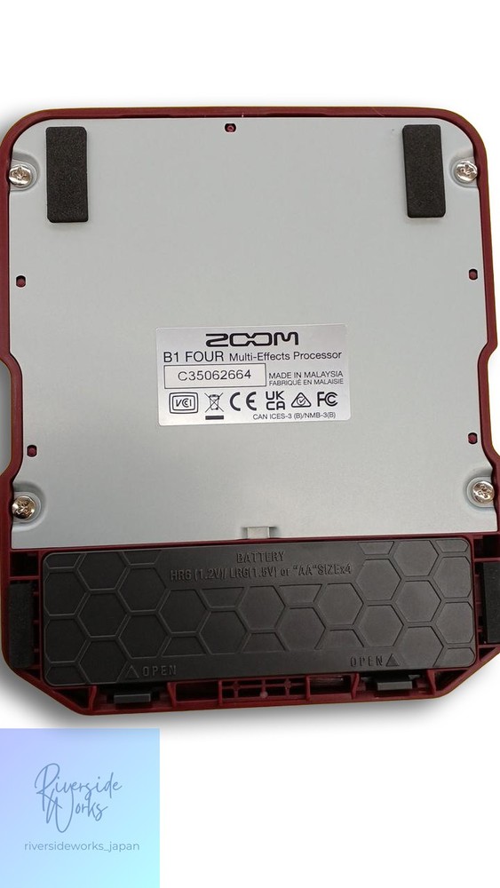 ZOOM B1 FOUR Bass Multi-Effects Processor Pedal JP