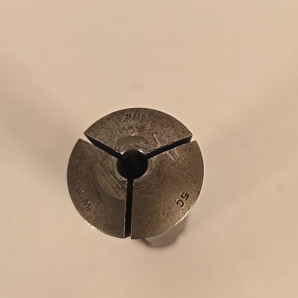 Hardinge 5C Round Collet 5/16" Internal & External Threads