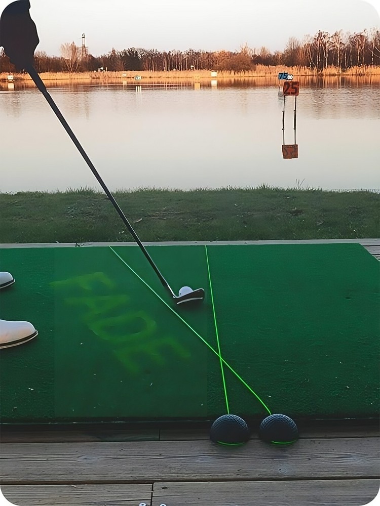 THE ALIGNMENT BALL - GOLF TRAINING AID FOR SETUP & ALIGNMENT - NEW