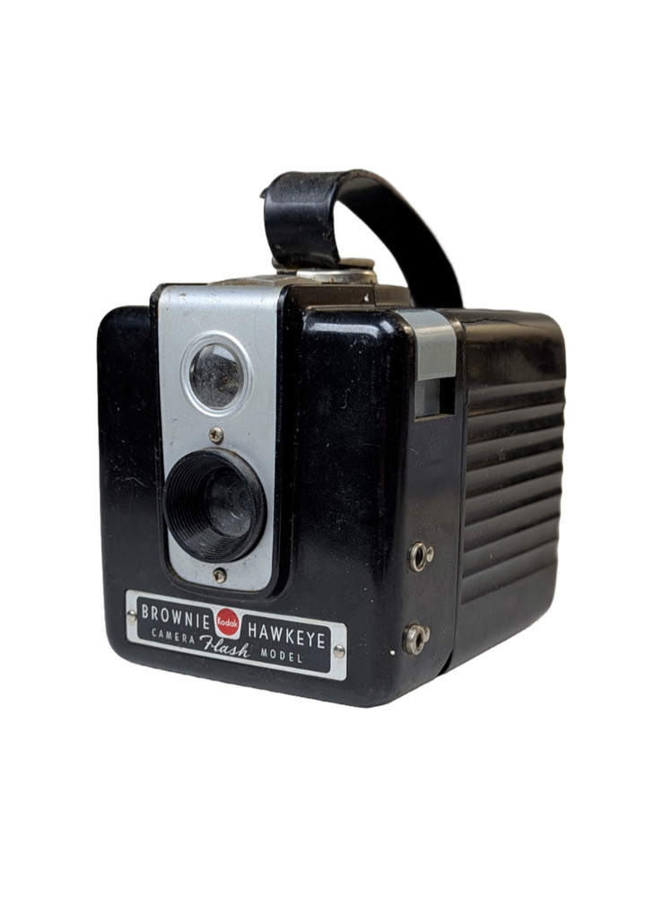 1952 Kodak Brownie Hawkeye Flash Bakelite Box Camera - YSRA Date Code, Untested