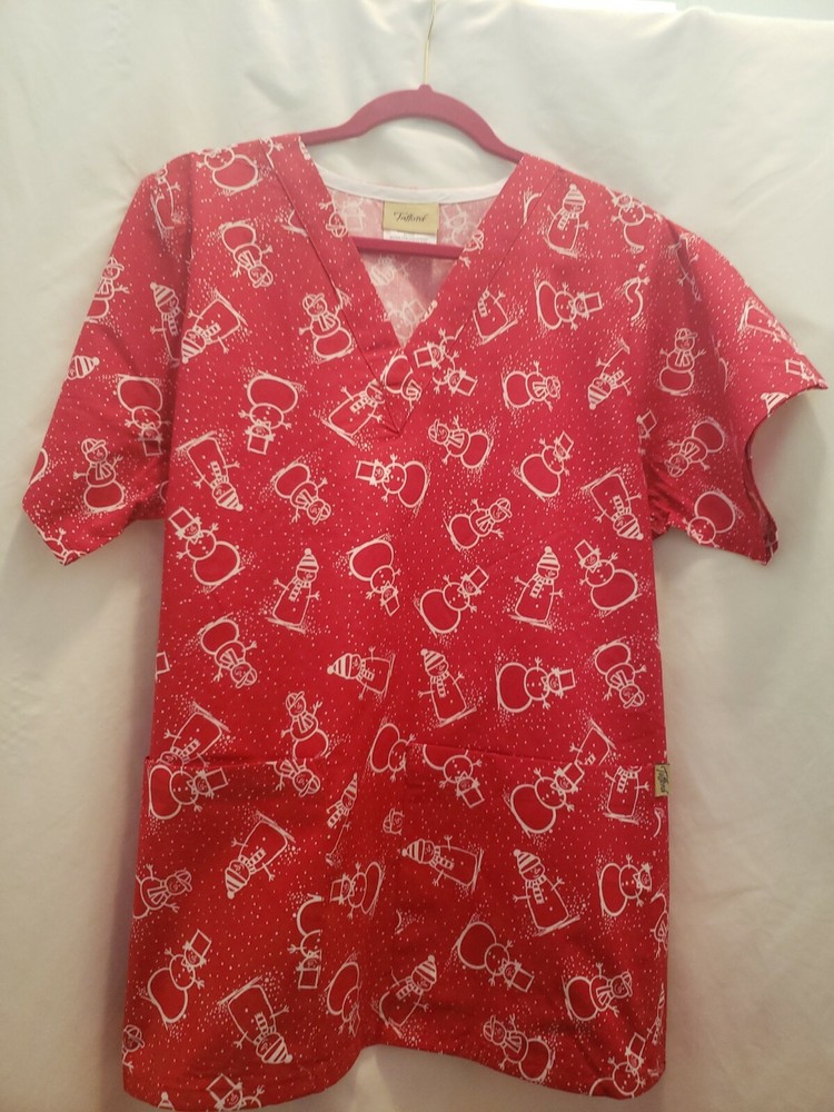 Tafford Brand Ladies Scrub Top Size Medium
