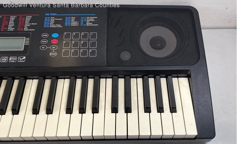 RockJam Black 61 Key Interactive Teaching Electronic Keyboard Kit RJ761 Read