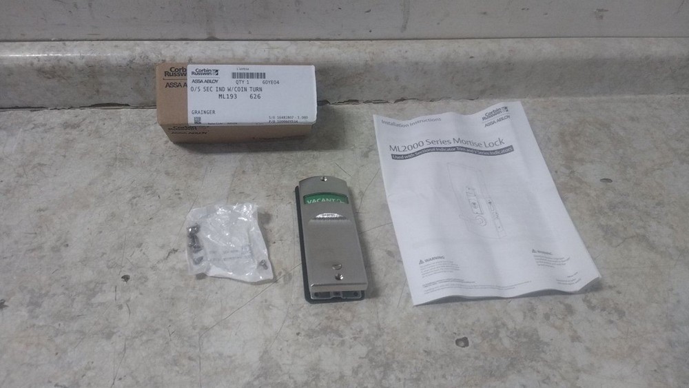 Corbin ML193 V20 26D 2-3/8 In Overall Width Mechanical Exit Device Trim