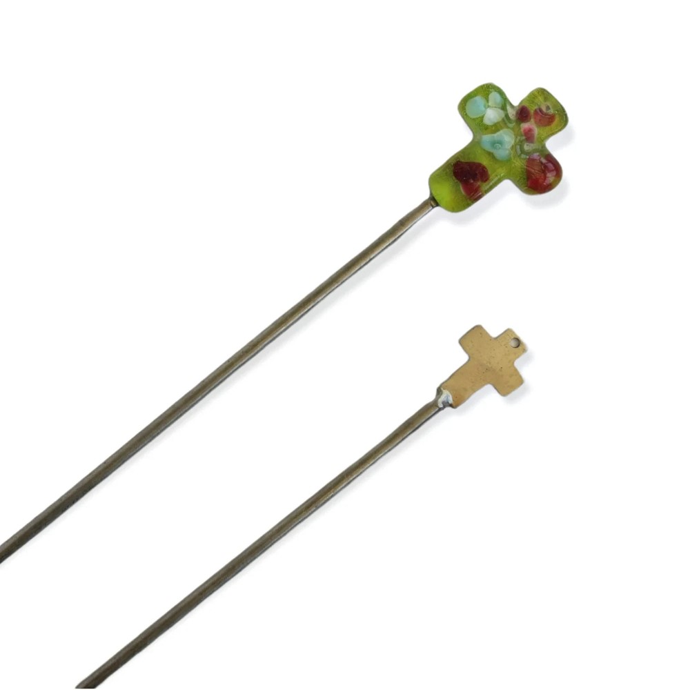 Cross cabochon mandrel - Lampwork Tool