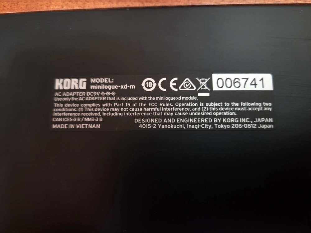 Korg Minilogue XD Module Polyphonic Analog Desktop Synthesizer