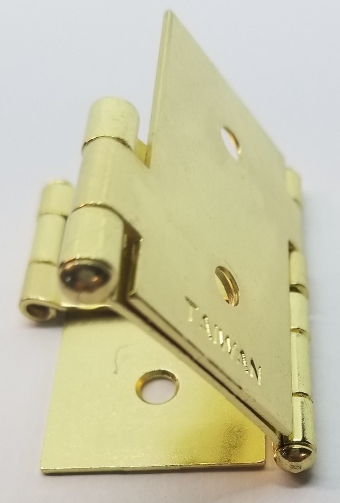 LARGE BRASS Plated Steel Double-Acting Folding Screen Hinge door open blind box