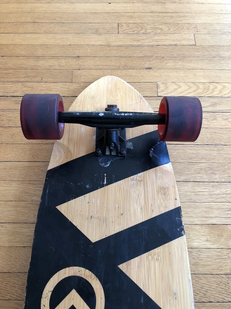 Quest Boards Wood Grain Design Underside 44” LONGBOARD SKATEBOARD
