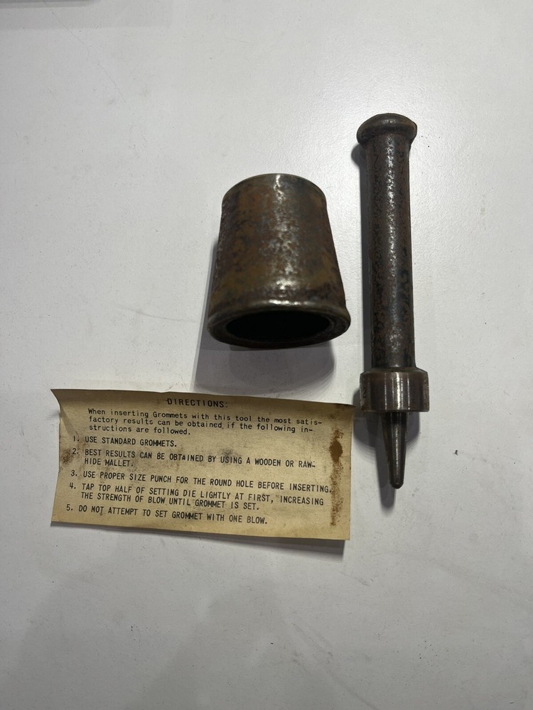 Setting Die No.216 Size 2 C.S. Osborne PlainGromment Setting Die