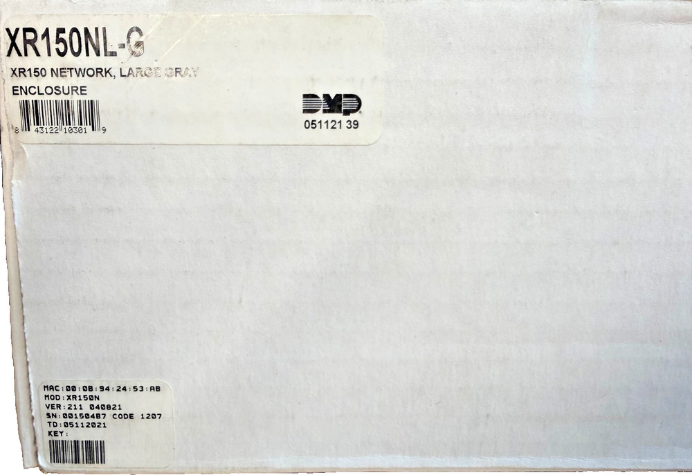 DMP XR150NL-G Network Panel Assembly, Large Gray Enclosure